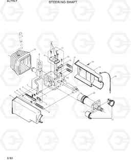 5161 STEERING SHAFT HL770-7, Hyundai