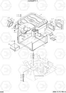 5240 CANOPY 1 HL770-7, Hyundai