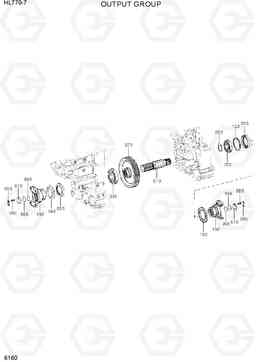 6160 OUTPUT GROUP HL770-7, Hyundai