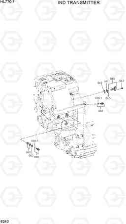 6240 IND TRANSMITTER HL770-7, Hyundai