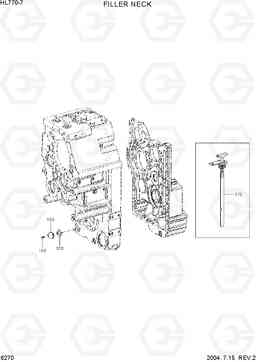 6270 FILLER NECK HL770-7, Hyundai