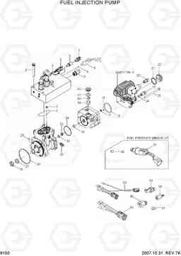 9150 FUEL INJECTION PUMP HL770-7, Hyundai