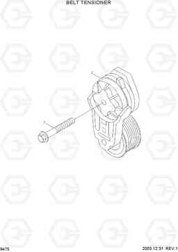 9475 BELT TENSIONER HL770-7, Hyundai