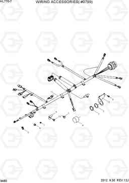 9480 WIRING ACCESSORIES(-#0799) HL770-7, Hyundai