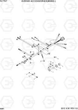 9481 WIRING ACCESSORIES(#0800-) HL770-7, Hyundai