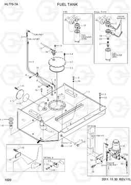 1020 FUEL TANK HL770-7A, Hyundai