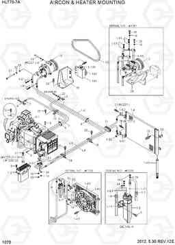 1070 AIRCON & HEATER MOUNTING HL770-7A, Hyundai