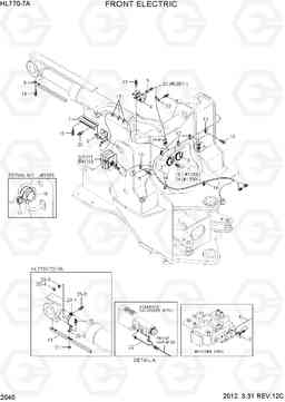 2040 FRONT ELECTRIC HL770-7A, Hyundai