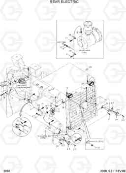 2050 REAR ELECTRIC HL770-7A, Hyundai