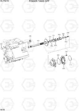 6170 POWER TAKE OFF HL770-7A, Hyundai