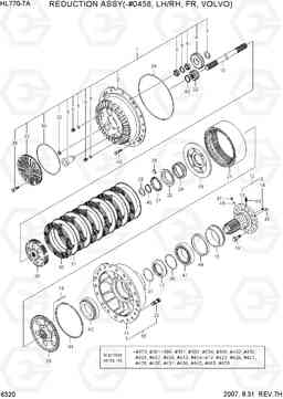 6320 REDUCTION ASSY(-#0458, LH/RH, VOLVO) HL770-7A, Hyundai