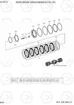 6510 REAR BRAKE GROUP(#0459-#1720, ZF) HL770-7A, Hyundai