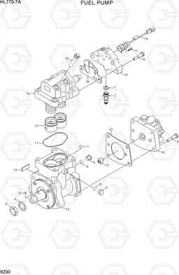 9230 FUEL PUMP HL770-7A, Hyundai