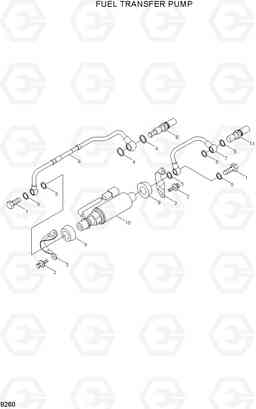 9260 FUEL TRANSFER PUMP HL770-7A, Hyundai