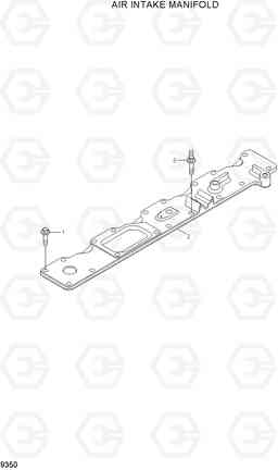 9350 AIR INTAKE MANIFOLD HL770-7A, Hyundai