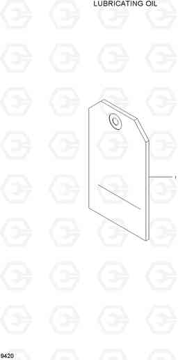 9420 LUBRICATING OIL HL770-7A, Hyundai