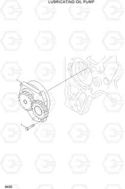 9430 LUBRICATING OIL PUMP HL770-7A, Hyundai