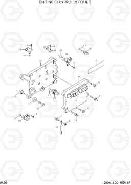 9490 ENGINE CONTROL MODULE(ECM) HL770-7A, Hyundai