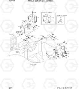 2070 ANGLE SENSING ELECTRIC HL770-9, Hyundai