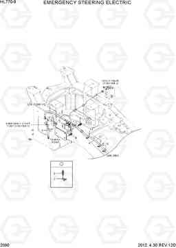 2090 EMERGENCY STEERING ELECTRIC HL770-9, Hyundai