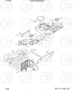 5140 CAB INTERIOR 3 HL770-9, Hyundai