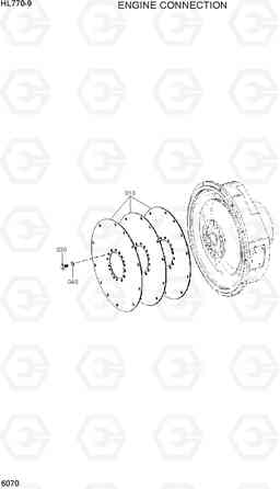 6070 ENGINE CONNECTION HL770-9, Hyundai