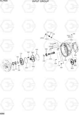 6090 INPUT GROUP HL770-9, Hyundai