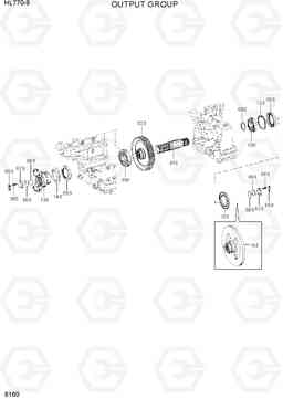 6160 OUTPUT GROUP HL770-9, Hyundai