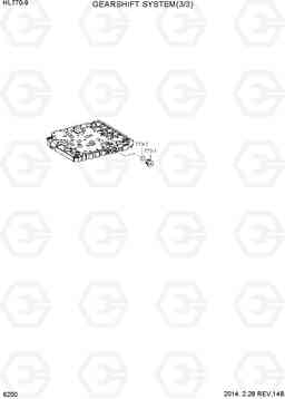 6200 GEARSHIFT SYSTEM(3/3) HL770-9, Hyundai