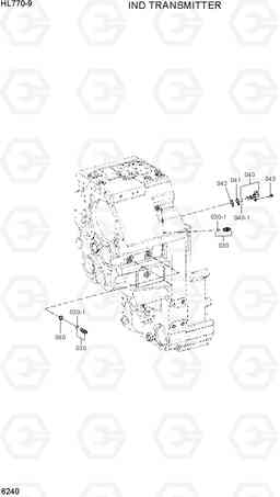 6240 IND TRANSMITTER HL770-9, Hyundai