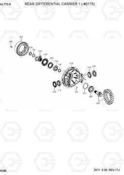 6360 REAR DIFFERENTIAL CARRIER 1(-#0178) HL770-9, Hyundai