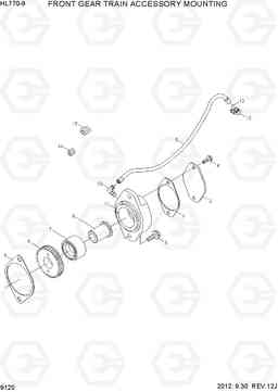 9120 FRONT GEAR TRAIN ACCESSORY MOUNTING HL770-9, Hyundai