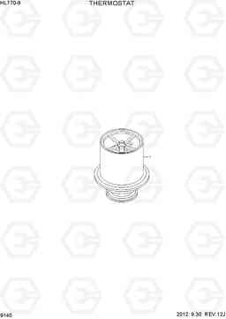 9140 THERMOSTAT HL770-9, Hyundai