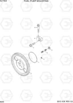 9220 FUEL PUMP MOUNTING HL770-9, Hyundai