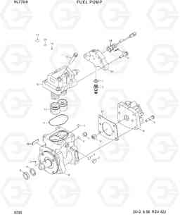 9230 FUEL PUMP HL770-9, Hyundai