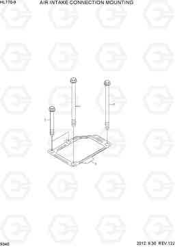 9340 AIR INTAKE CONNECTION MOUNTING HL770-9, Hyundai