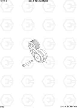 9730 BELT TENSIONER HL770-9, Hyundai