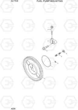 A220 FUEL PUMP MOUNTING HL770-9, Hyundai