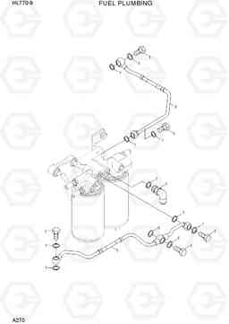 A270 FUEL PLUMBING HL770-9, Hyundai