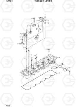 A550 ROCKER LEVER HL770-9, Hyundai