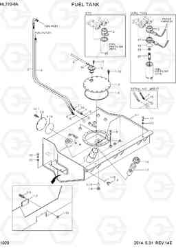 1020 FUEL TANK HL770-9A, Hyundai