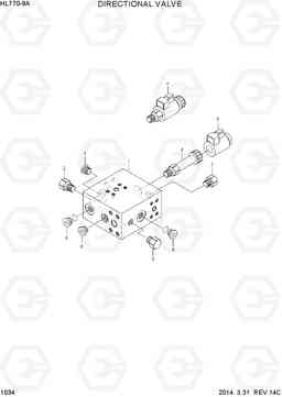 1034 DIRECTIONAL VALVE HL770-9A, Hyundai