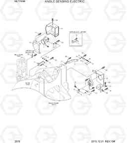 2070 ANGLE SENSING ELECTRIC HL770-9A, Hyundai