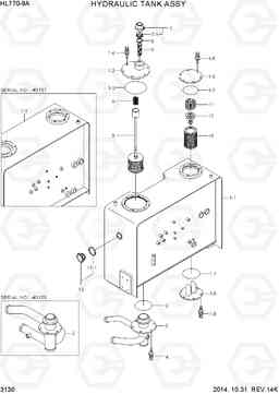 3130 HYDRAULIC TANK ASSY HL770-9A, Hyundai