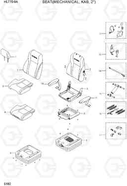 5182 SEAT(MECHANICAL, KAB, 2