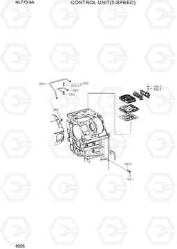 6505 CONTROL UNIT(5-SPEED) HL770-9A, Hyundai