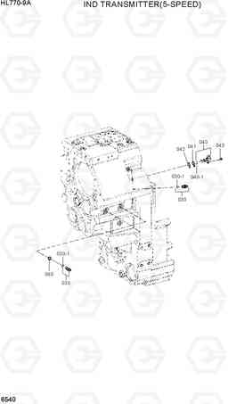 6540 IND TRANSMITTER(5-SPEED) HL770-9A, Hyundai