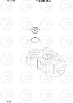 9120 THERMOSTAT HL770-9A, Hyundai