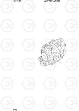 9130 ALTERNATOR HL770-9A, Hyundai