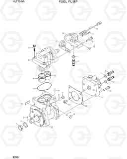 9250 FUEL PUMP HL770-9A, Hyundai